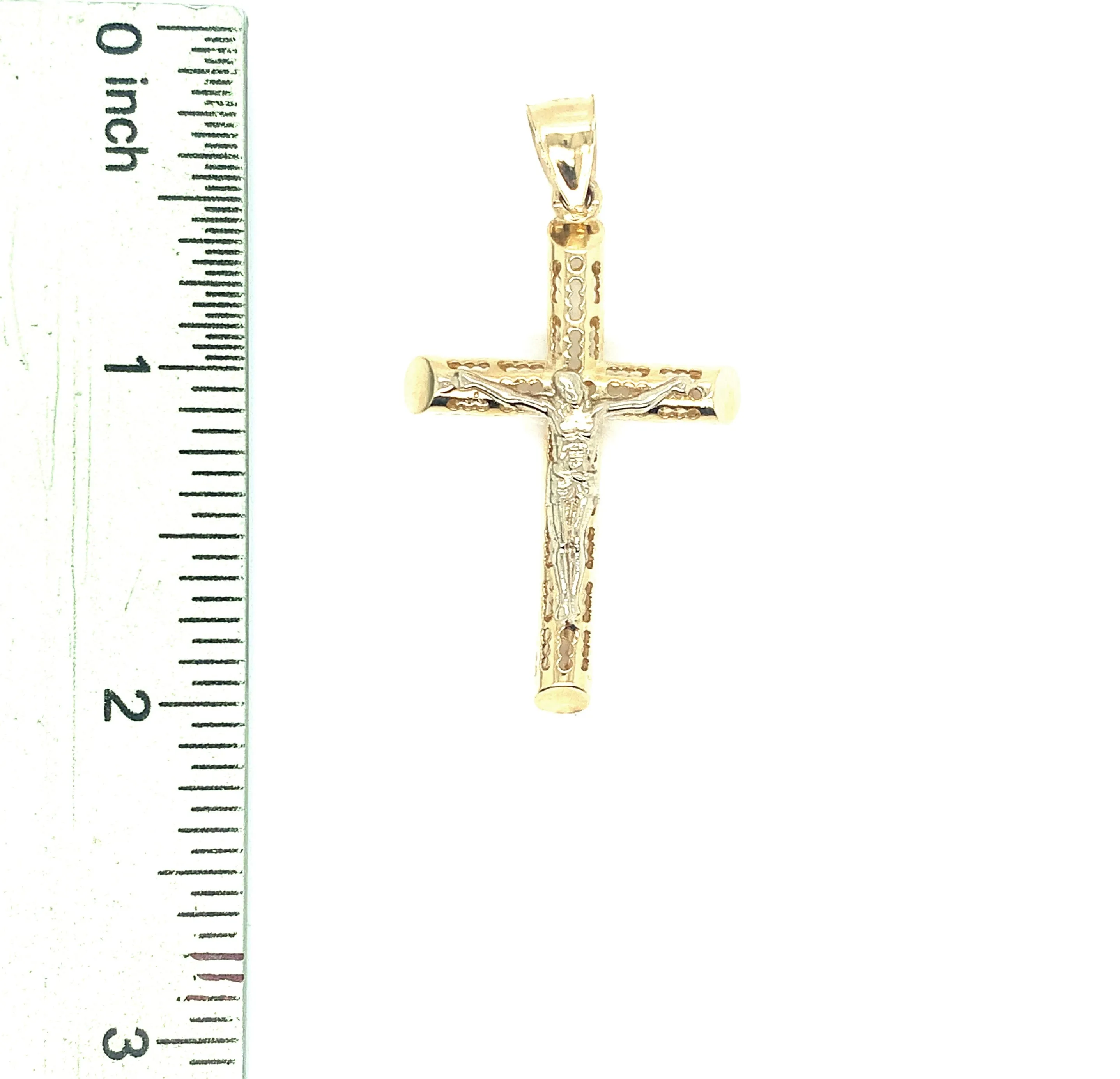 14K Gold Crucifix