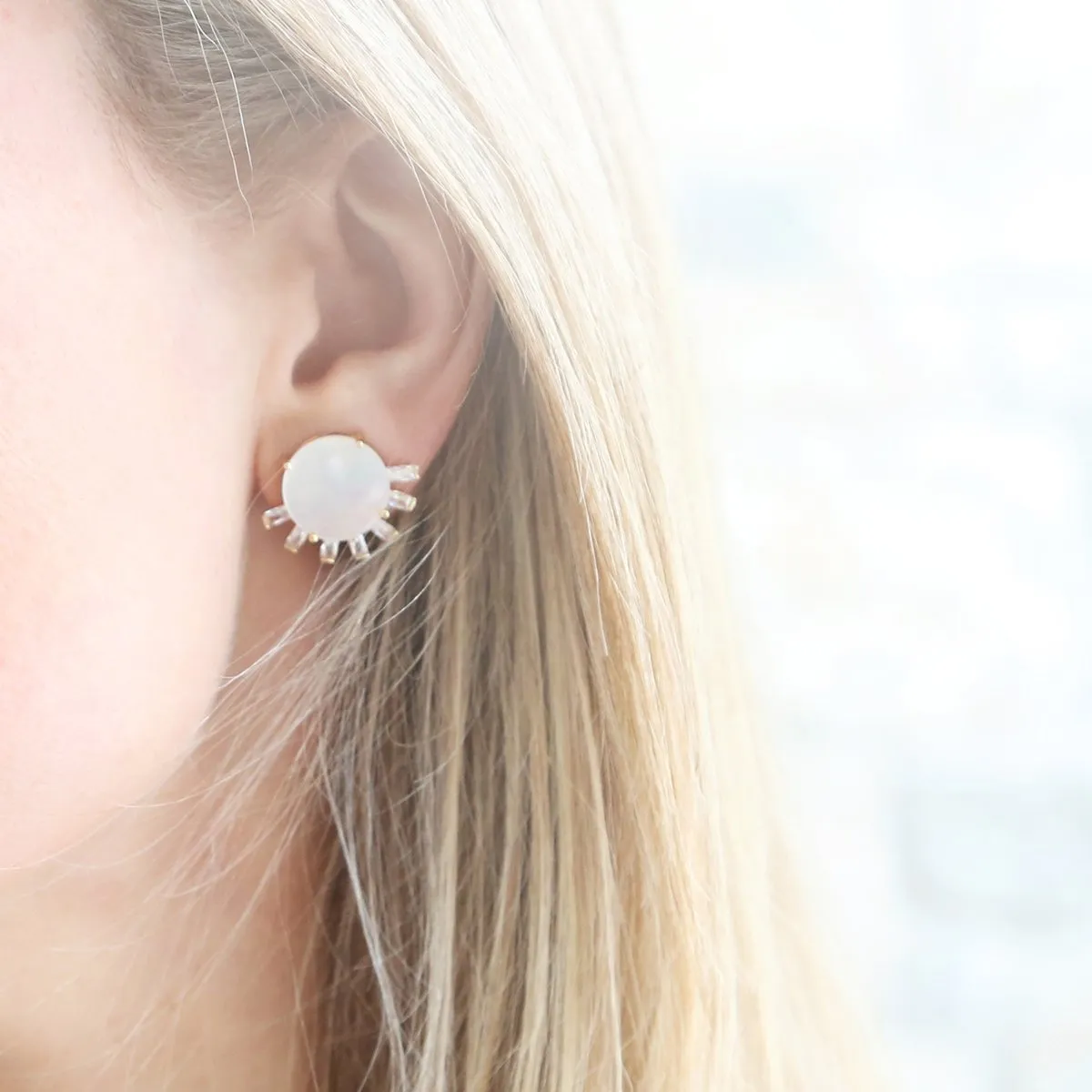 Asha by Ashley McCormick Tallulah Studs