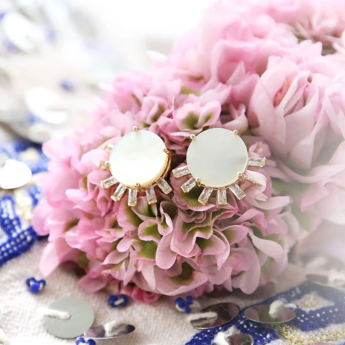 Asha by Ashley McCormick Tallulah Studs