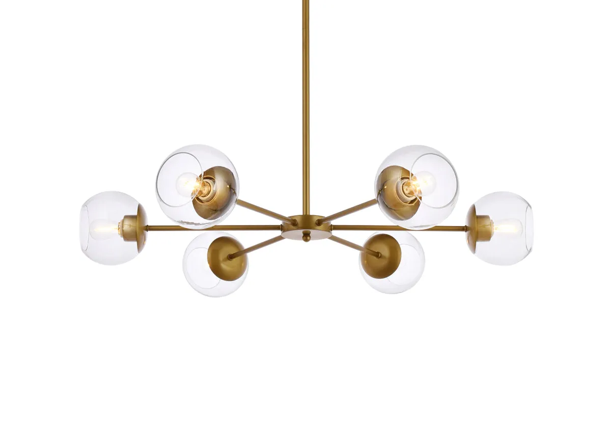Briggs 6 Light Pendant
