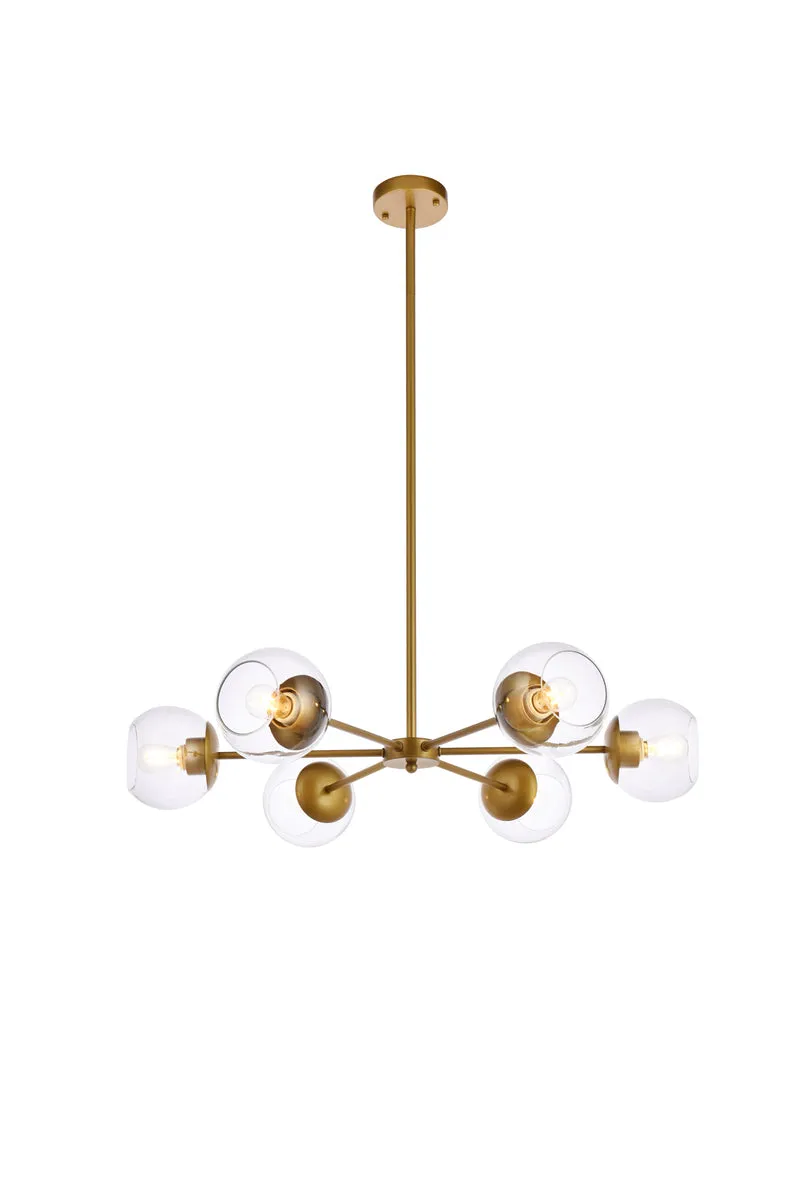 Briggs 6 Light Pendant