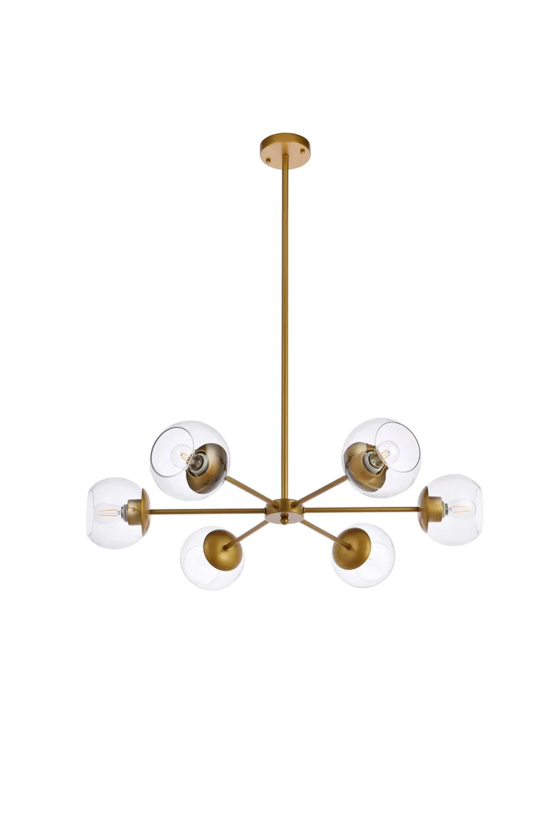 Briggs 6 Light Pendant