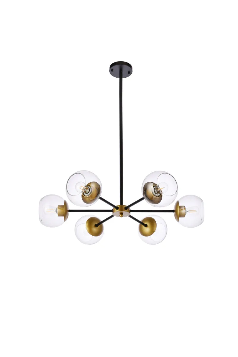 Briggs 6 Light Pendant