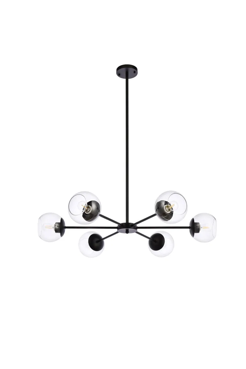 Briggs 6 Light Pendant