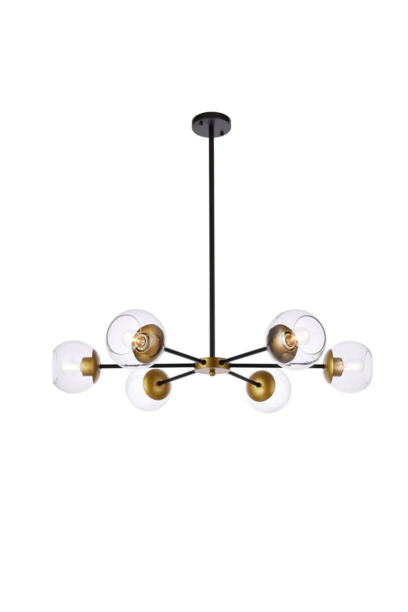 Briggs 6 Light Pendant