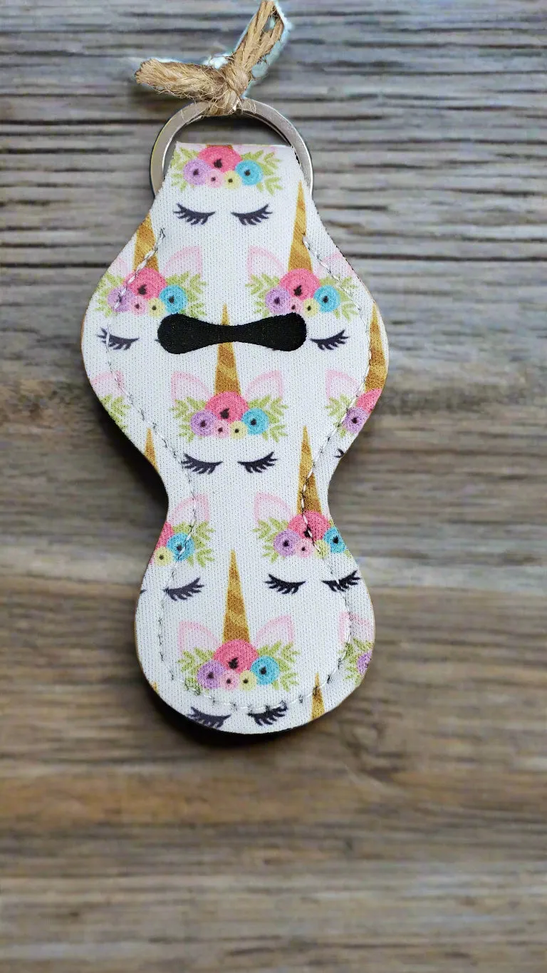 Chapstick Holder Key Rings