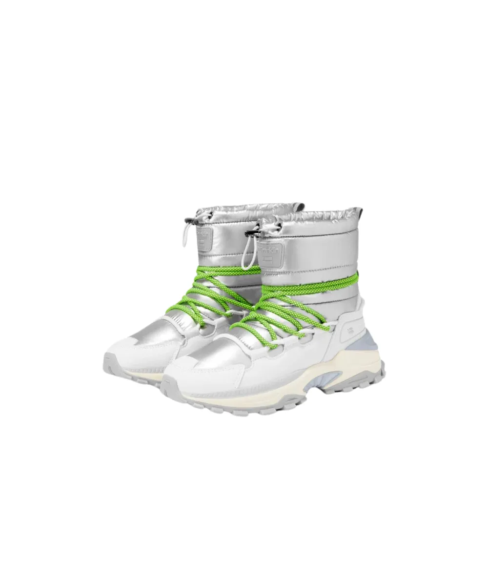 D.FRANKLIN 347 PLUF SILVER BOOTS
