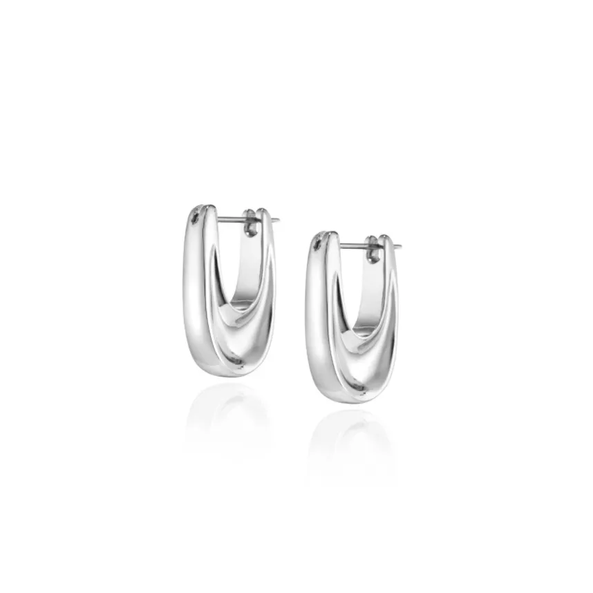 Groove Hoops (Silver)