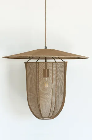 Lanterna Antique Gold Pendant Light