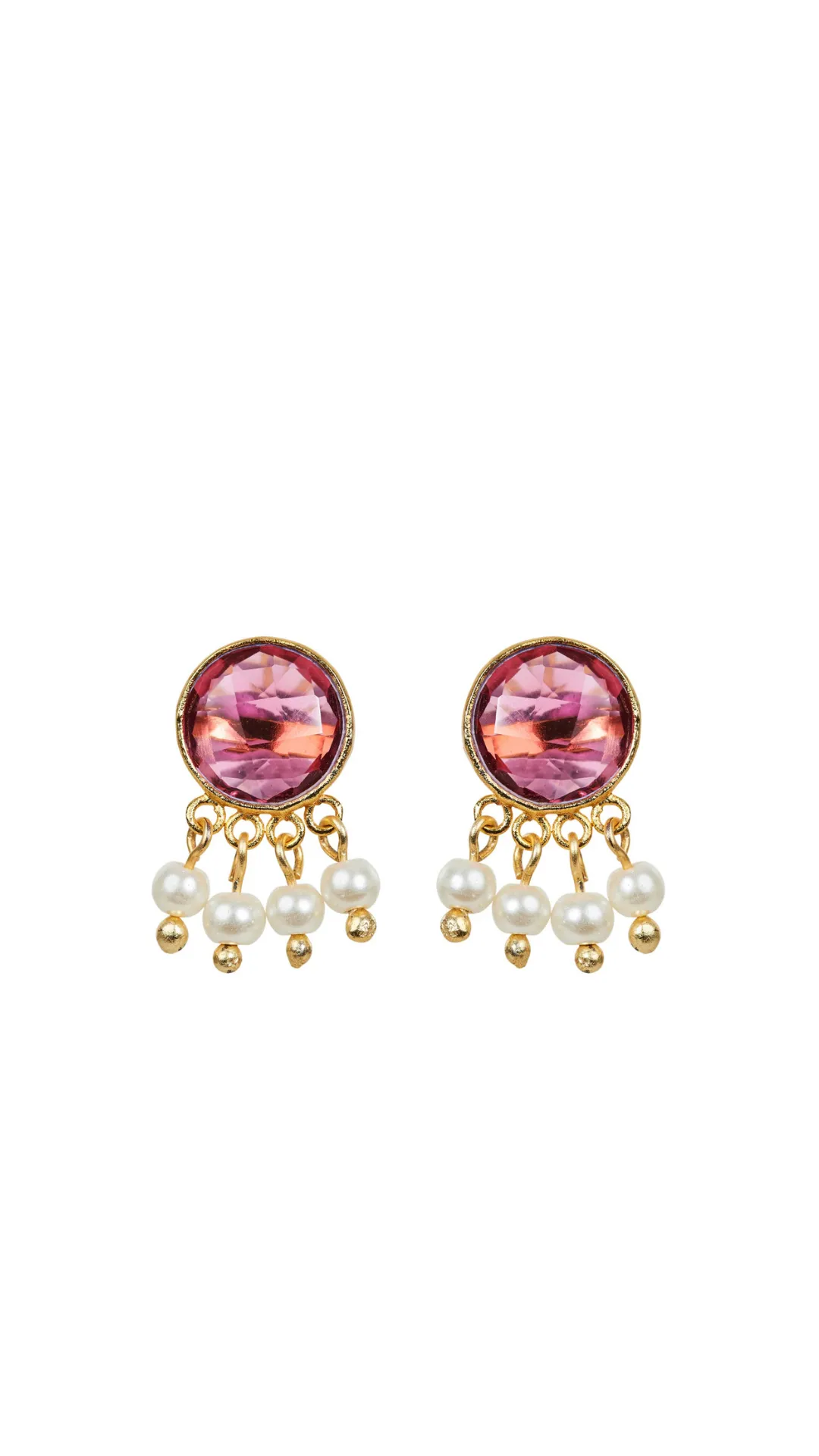 LOTUS PEARL STUDS