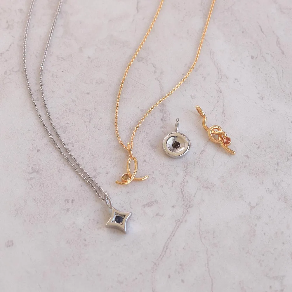 Silver Tone Cable Chain Necklace