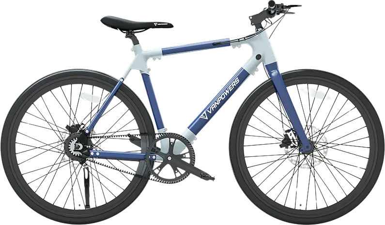 Vanpowers City Vanture Electric Bike 25 MPH 50 Mile Range 350W Pre-Assembled New