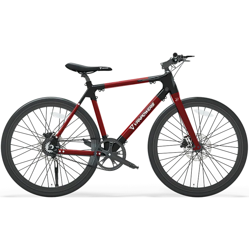 Vanpowers City Vanture Electric Bike 25 MPH 50 Mile Range 350W Pre-Assembled New