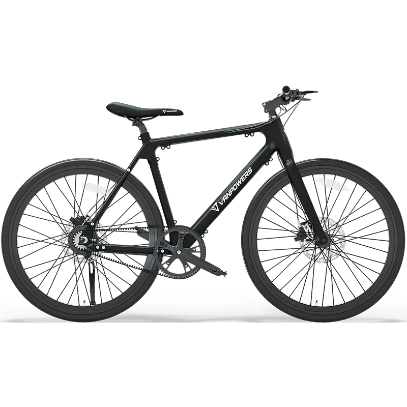Vanpowers City Vanture Electric Bike 25 MPH 50 Mile Range 350W Pre-Assembled New
