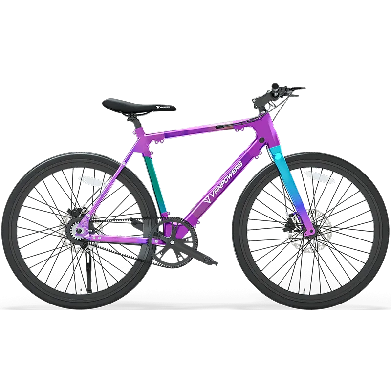Vanpowers City Vanture Electric Bike 25 MPH 50 Mile Range 350W Pre-Assembled New
